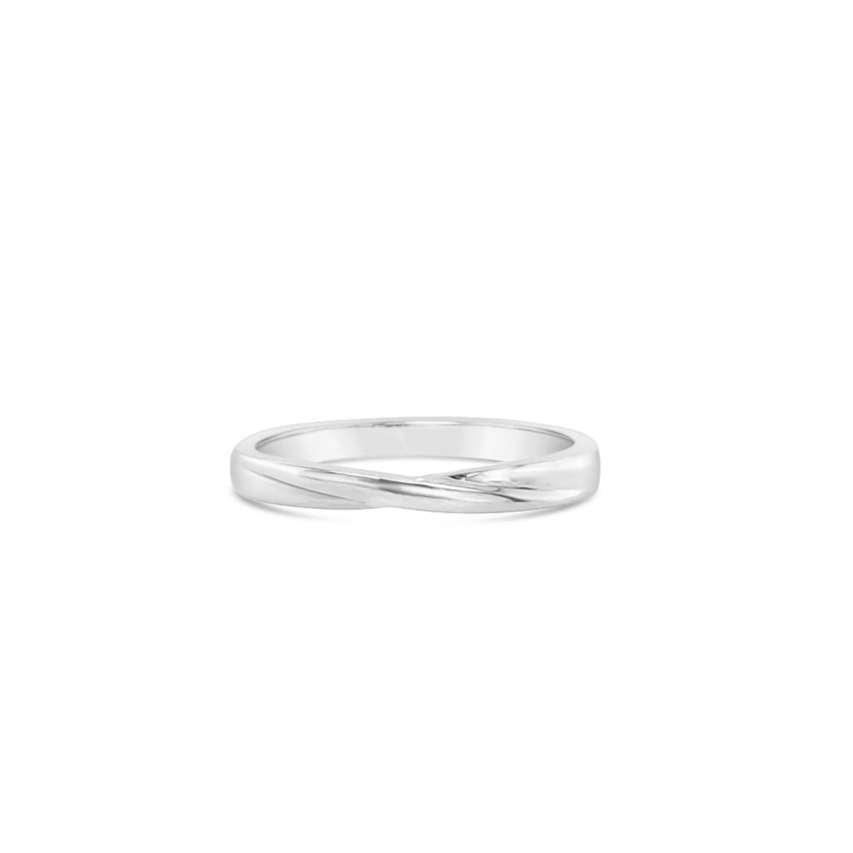 Knot Wedding Band In 18k Yellow Gold