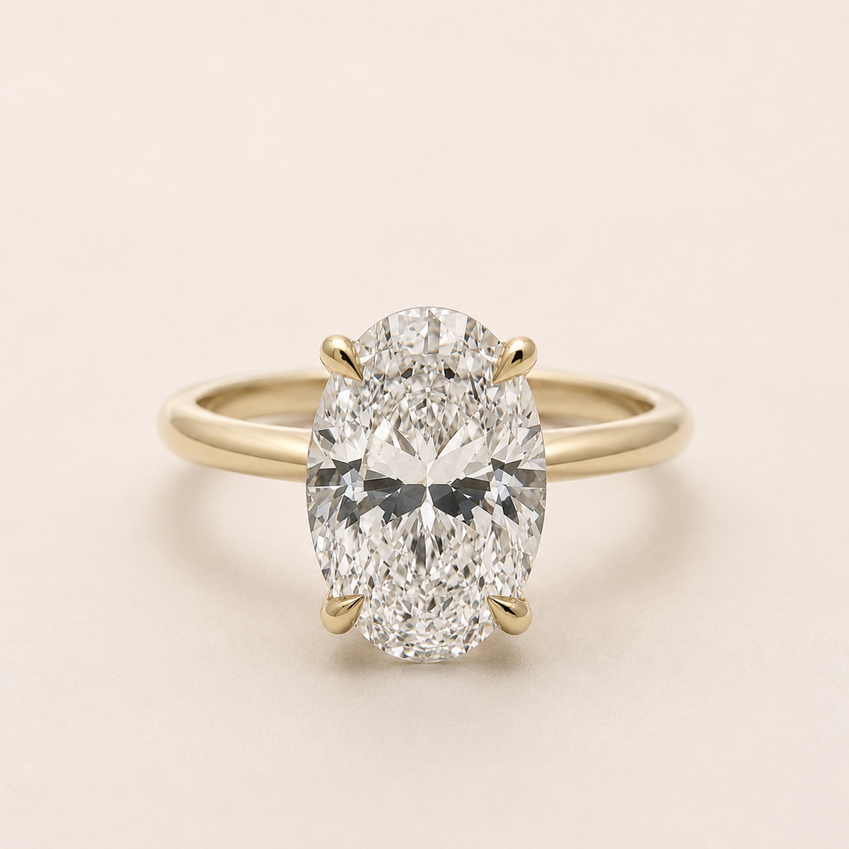 2.55ct Oval Mira Cathedra Petalis