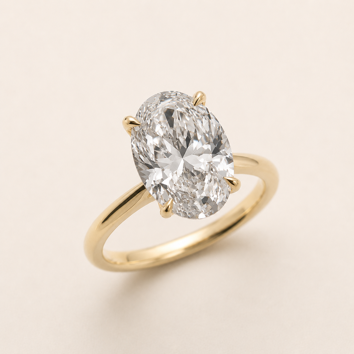 2.55ct Oval Mira Cathedra Petalis