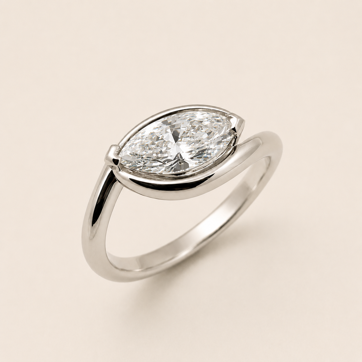 1.01ct Marquise Avalon