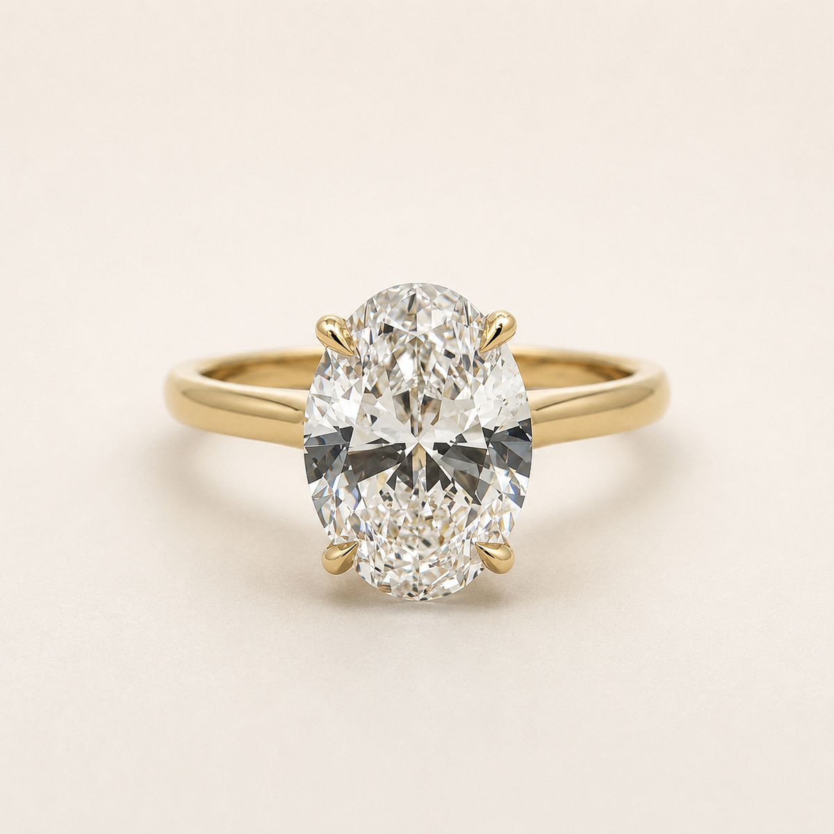 3.08ct Oval Mira Cathedra