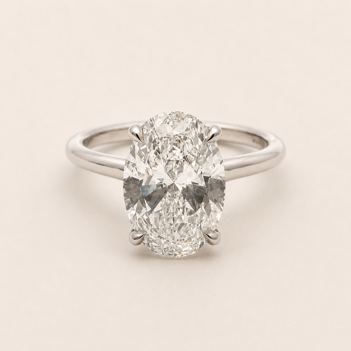 3.04ct Oval Mira Cathedra
