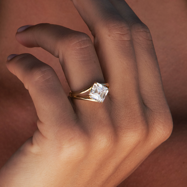 3.52ct Asscher Axis