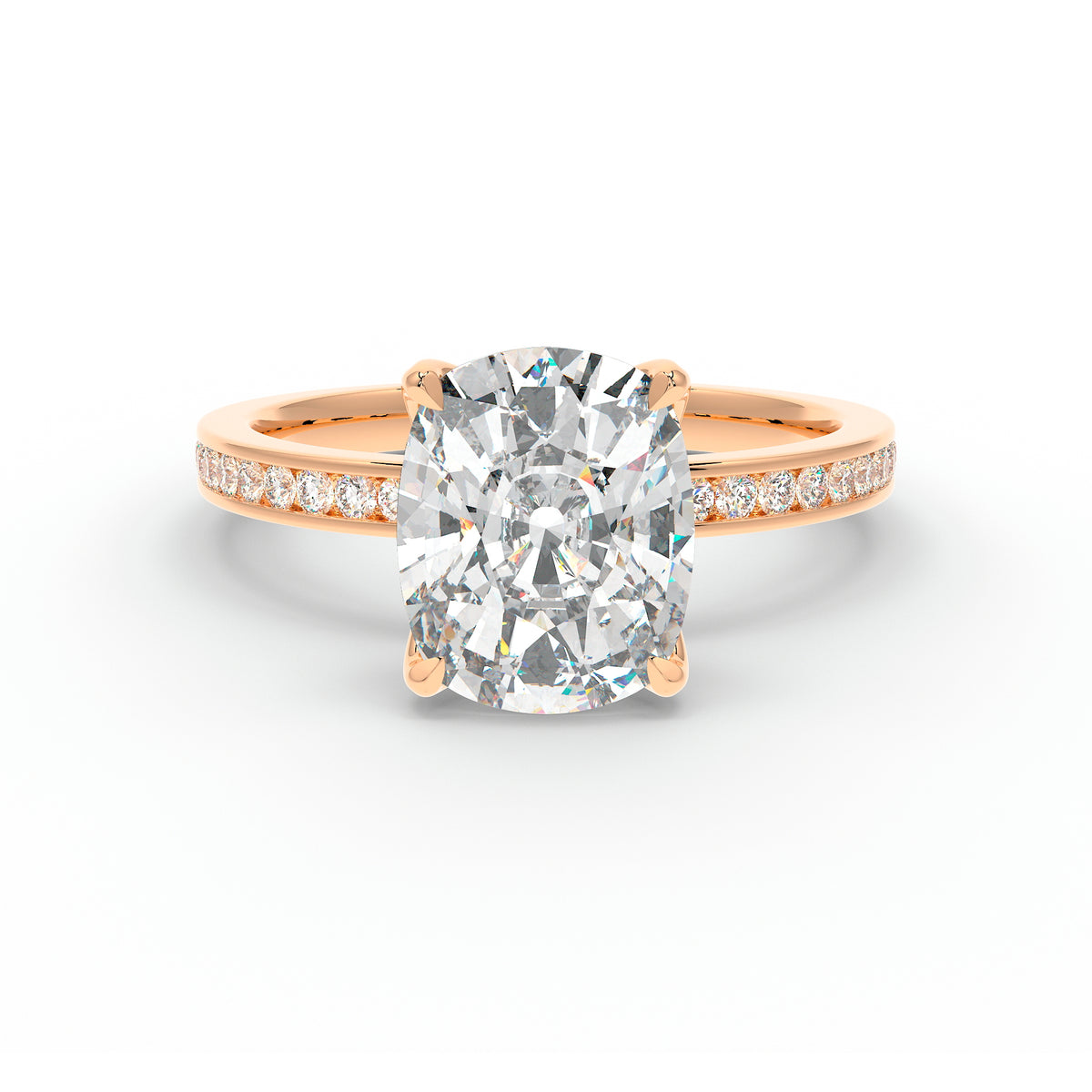 The Flora Channel | Cushion Cut
