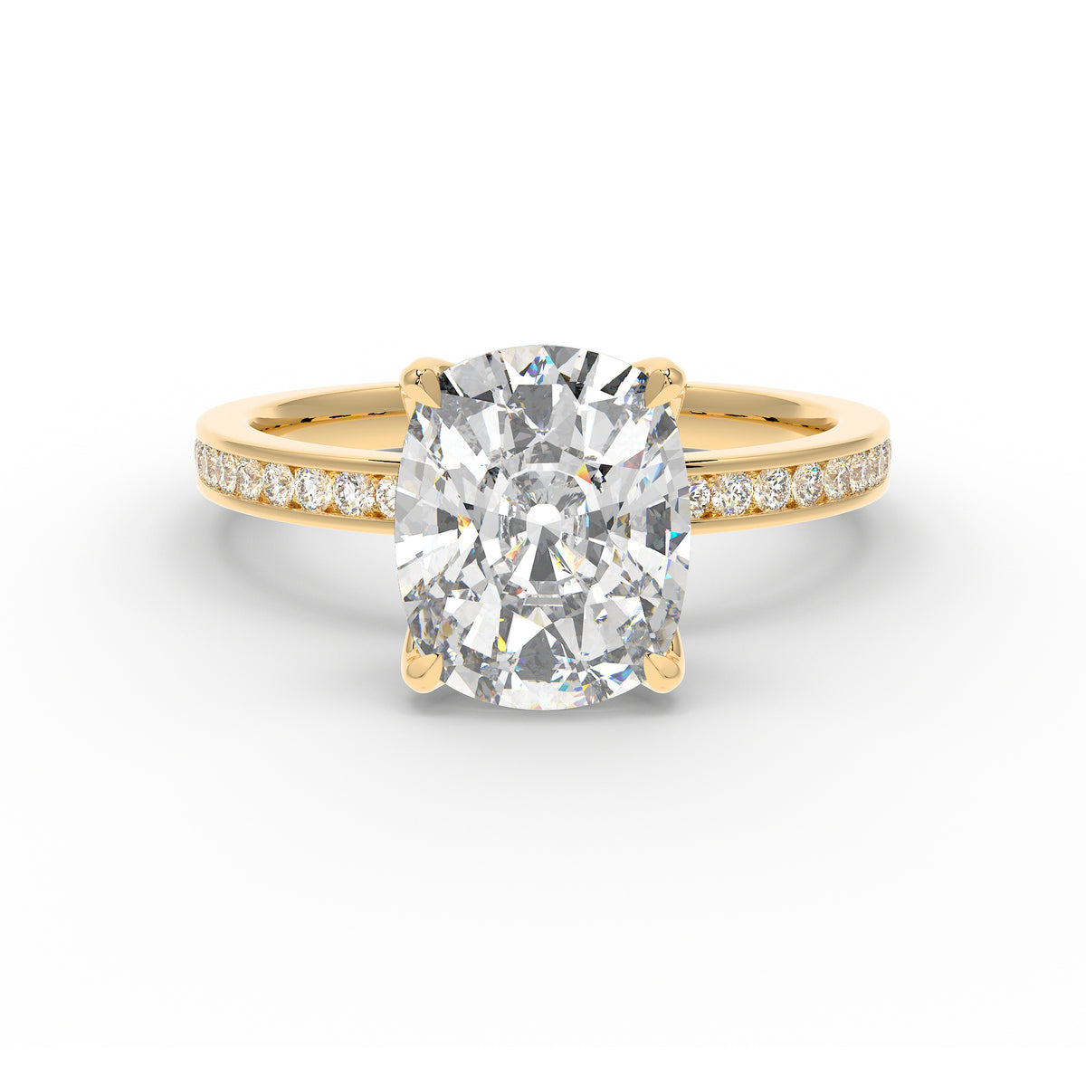 The Flora Channel | Cushion Cut