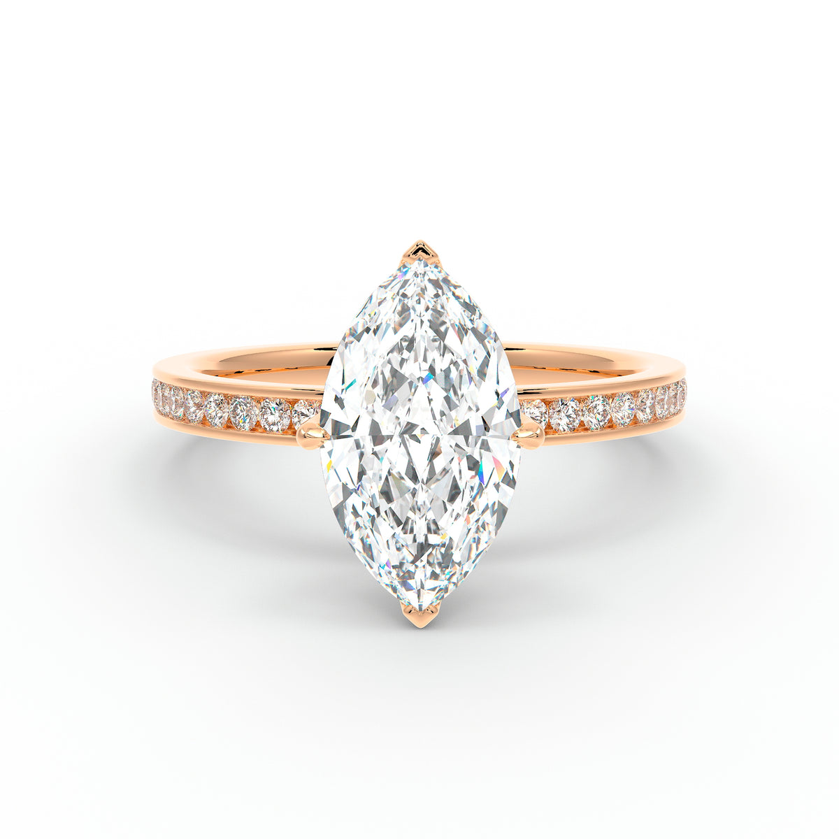 The Flora Channel | Marquise Cut