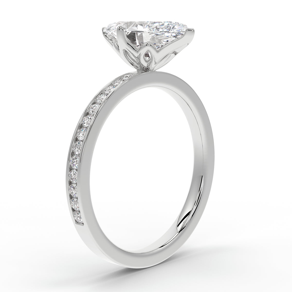 The Flora Channel | Marquise Cut