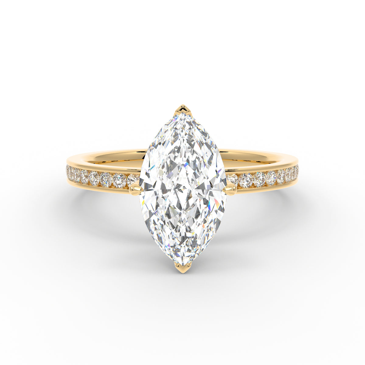The Flora Channel | Marquise Cut