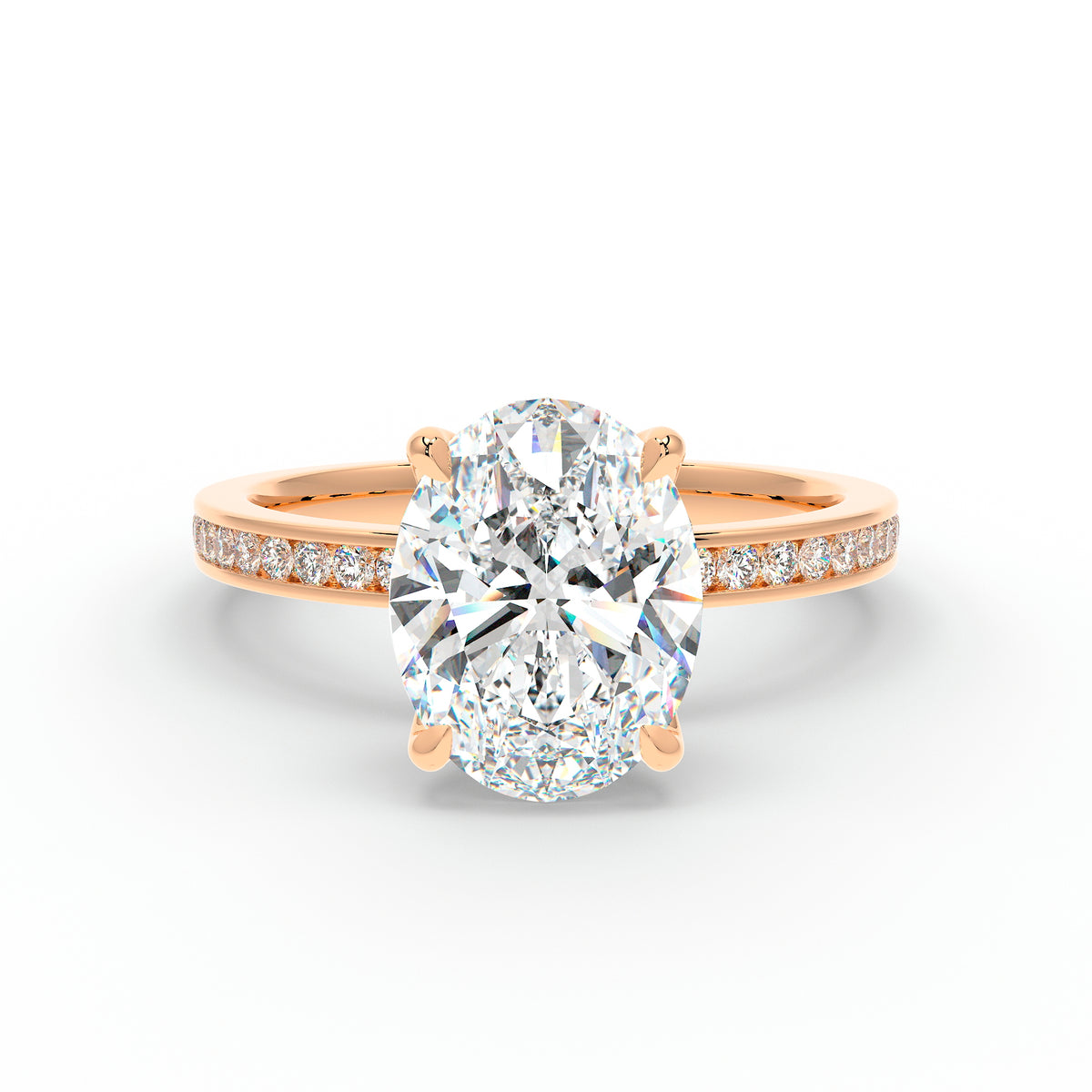 The Flora Channel | Oval Cut