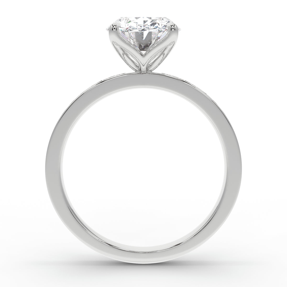 The Flora Channel | Oval Cut