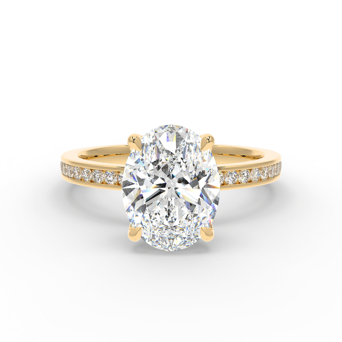 The Flora Channel | Oval Cut