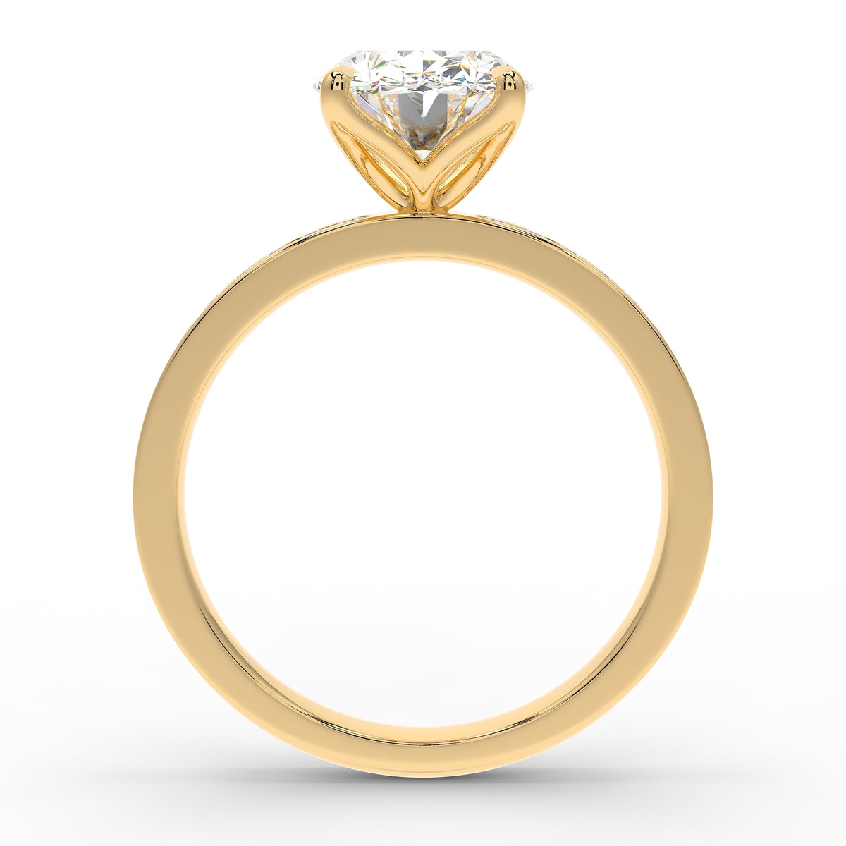 The Flora Channel | Oval Cut