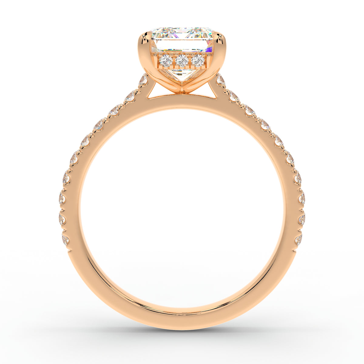 The Mira Luxe | Emerald Cut