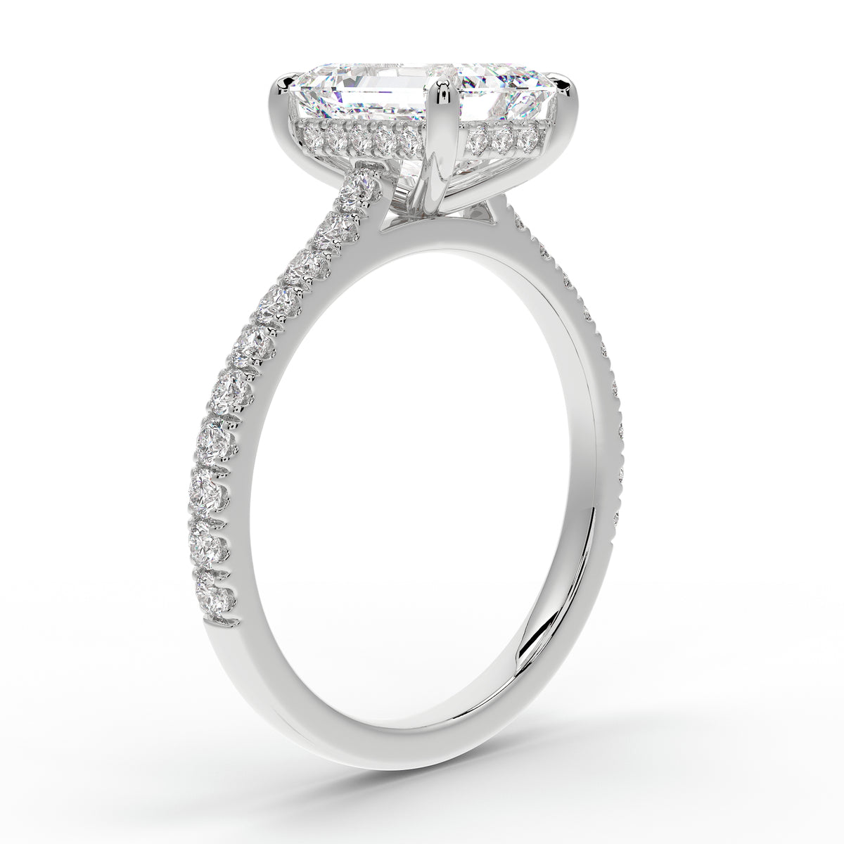 The Mira Luxe | Emerald Cut
