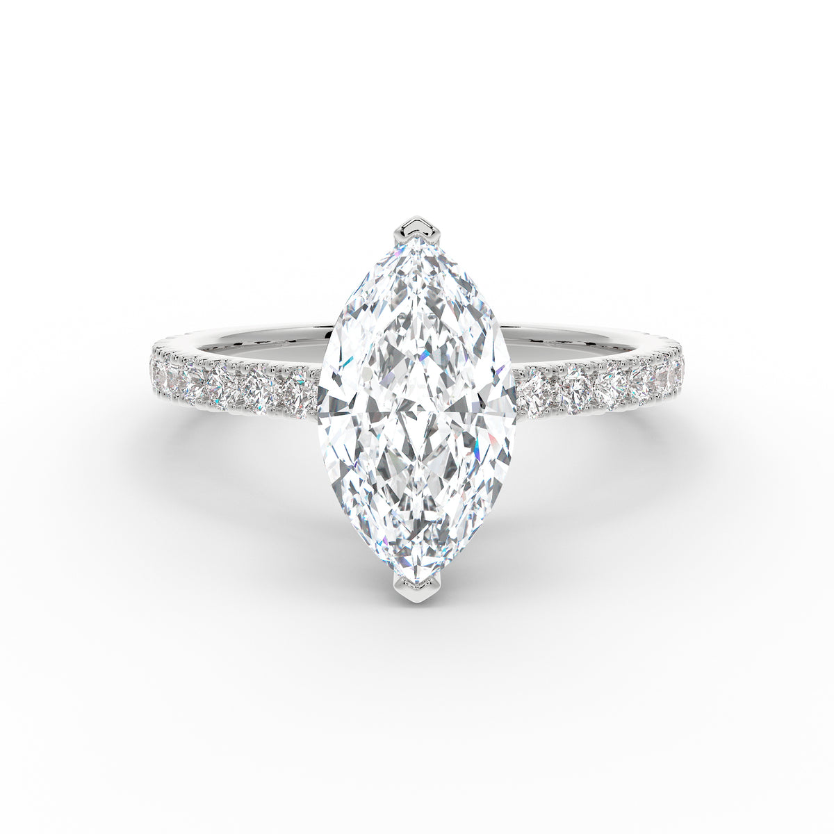 The Mira Luxe | Marquise Cut