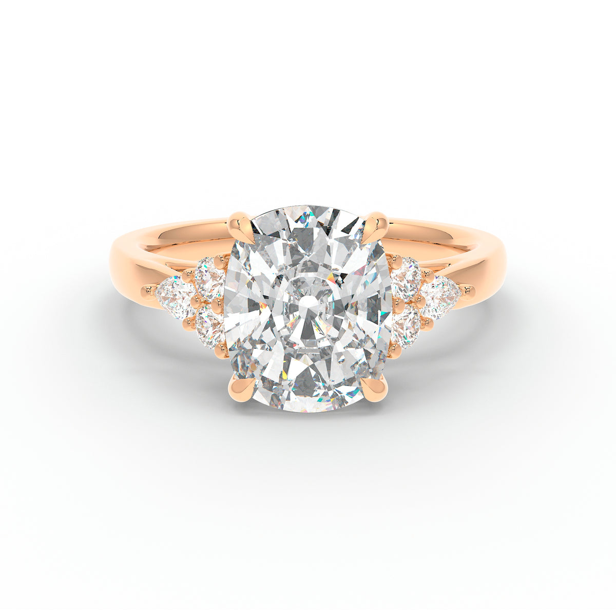 The Vesta Cluster | Cushion Cut