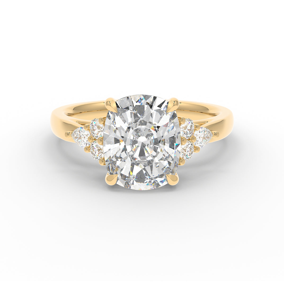 The Vesta Cluster | Cushion Cut
