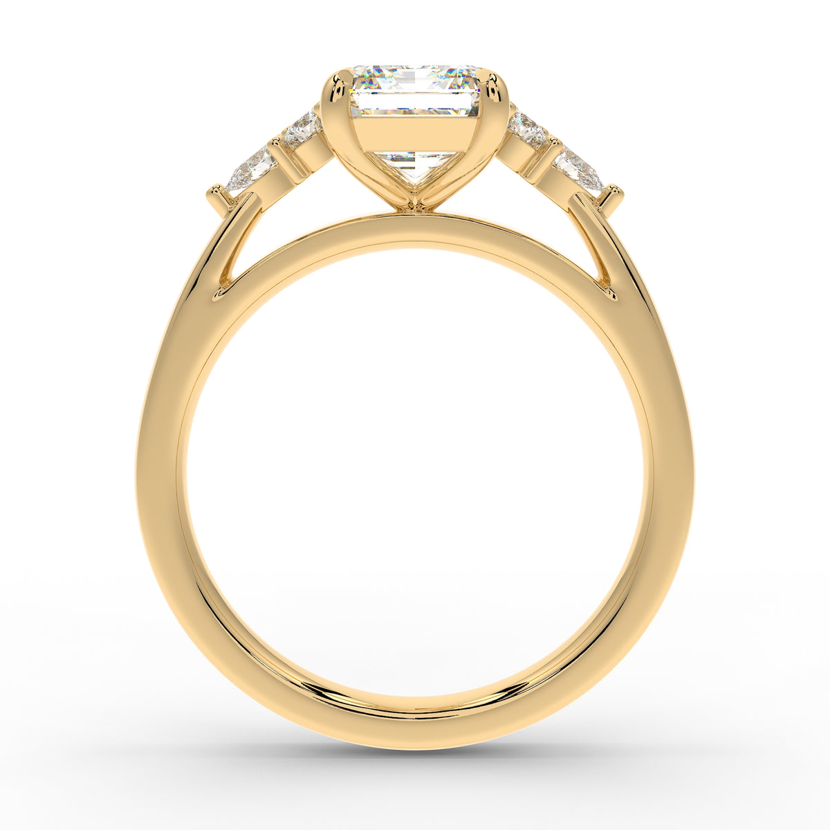 The Vesta Cluster | Emerald Cut