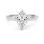 Marquise Solitaire Natural Diamond Engagement Ring