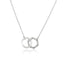 Diamond Interlocking Pendant