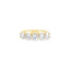 Round Diamond Eternity Ring In Yellow Gold