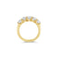 Round Diamond Eternity Ring In Yellow Gold