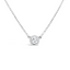 Round Diamond Bezel Pendant