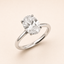 MIRA CATHEDRA · PETALIS™ | 1.54 Oval Lab Diamond
