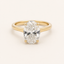MIRA CATHEDRA™  | 2.01 Oval Lab Diamond with Hidden Halo