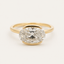 Élan | 1.76 Oval Lab Diamond in East West Semi Bezel