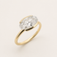 Élan | 1.76 Oval Lab Diamond in East West Semi Bezel