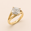 Compass  | 3.52 Asscher Lab Diamond with Split Shoulders
