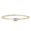 Lab Diamond Emerald Bangle