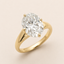 Compass | 3.50 Antique Cushion Lab Diamond with Reverse Taper Band