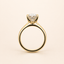 MIRA CATHEDRA · PETALIS™  | 3.02 Oval Lab Diamond with Hidden Halo