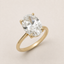 MIRA CATHEDRA · PETALIS™  | 3.02 Oval Lab Diamond with Hidden Halo