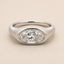 The Signet Collections | 2.00 Moval Lab Diamond in East-West Signet
