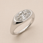 The Signet Collections | 2.00 Moval Lab Diamond in East-West Signet