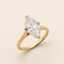 MIRA CATHEDRA · PETALIS™ | 1.62 Marquise Lab Diamond with Diamond Petals