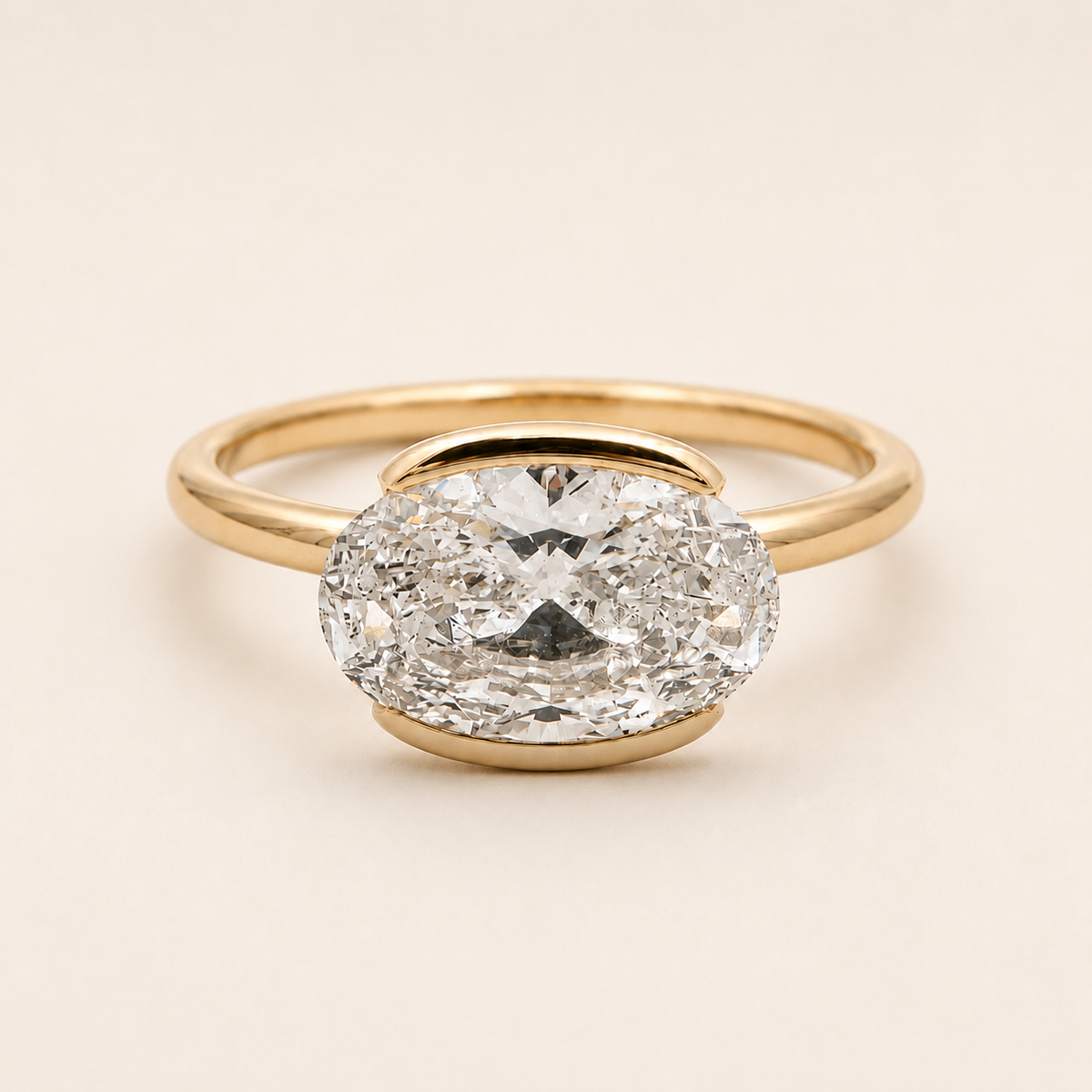 1.76ct Oval Élan East West