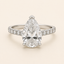 MIRA CATHEDRA™ | 1.54 Pear Lab Diamond