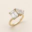 Toi et Moi  | 1.51 Pear and 2.00 Emerald Lab Diamond