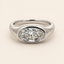2.00ct Moval Margot East West