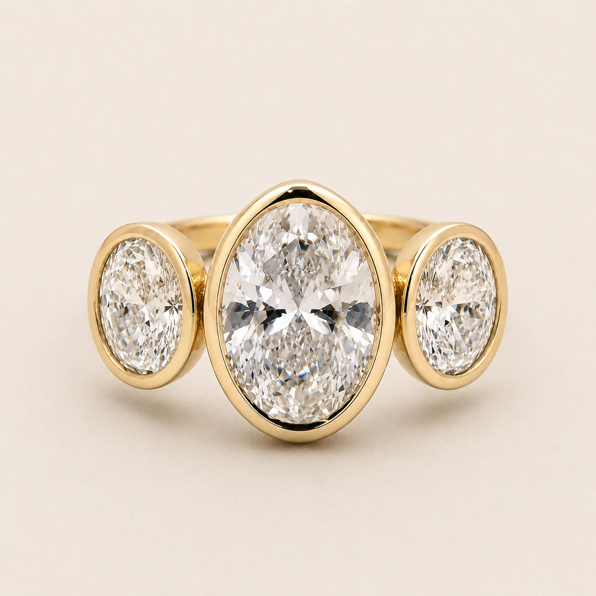 2.01ct Oval Tria