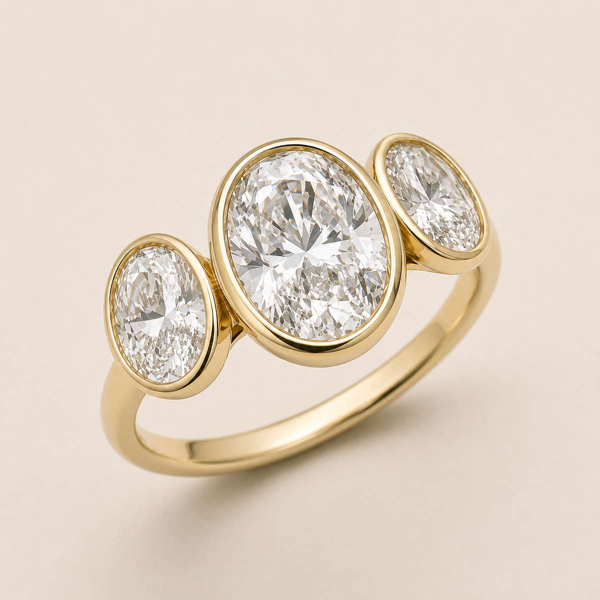 2.01ct Oval Tria