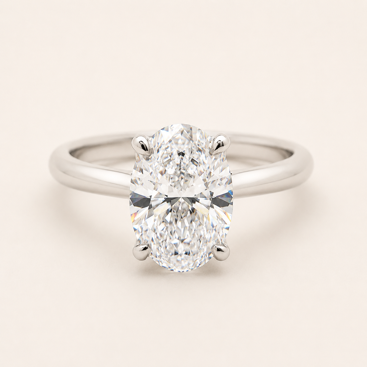 1.54ct Oval Mira Cathedra Petalis