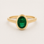 THE PARAGON™ | 1.25 Oval Natural Emerald