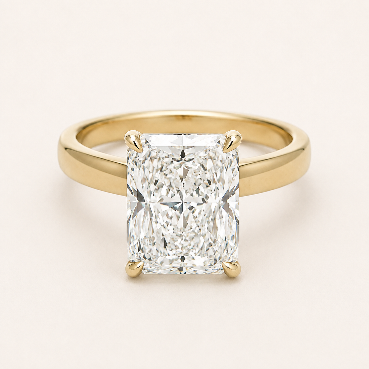 4.10ct Radiant Floating Cigar