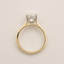 MIRA CATHEDRA™ | 2.46 Cushion Lab Diamond with Hidden Halo