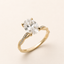 Twisted Diamond Shoulder | 1.35 Oval Lab Diamond